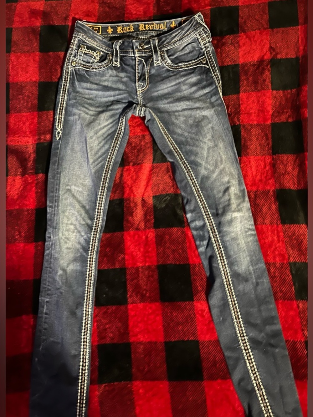 Rock Revival Skinny Jeans Size 25